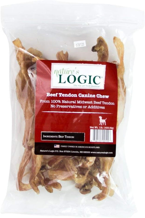 Nature's Logic Beef Tendon Treat, 1lb