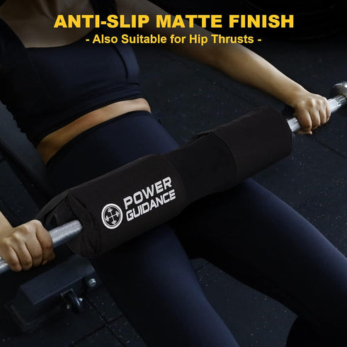 POWER GUIDANCE Barbell Squat Pad - Neck & Shoulder Protective Pad with Anti-Skid Points for Squats, Lunges,