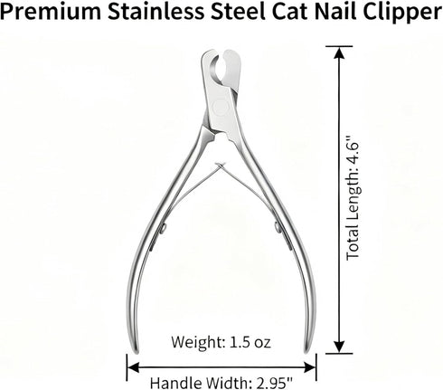 Generic Trimmer Cat and Dog Nail Clippers for Small & Medium Pets - Precision Pet Nail with Included Cat Nail File