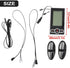 Exercise Bike Speedometer Monitor Display Computer for Fitness Equipment Stationary Bike Elliptical Trainer with Heart