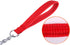 Chain Leash Metal Training Leash, Stainless Steel with Soft Padded Handle for Heavy Duty Dogs (XL, Red Handle)