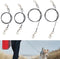 4 Pcs Chew Proof Dog Leash, Heavy Duty Training Rope Extender for Any Leash & Collar for Large Medium Dogs