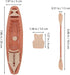 3pcs 19.5cm Toyvian Plastic Boats Ornaments Kayak Toy Paddle Canoe Model for Birthday Cake Decoration, Office Table