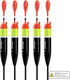 THKFISH Fishing Bobbers, Slip Bobbers for Fishing, Balsa Floats Crappie Fishing Bobbers (1/6oz, 3/8oz, 1/2oz)