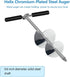 Sand Anchor - Beach Anchor with Removable Handle, Bungee Line & Carry Bag, 18"/24"/36" Length Auger for Beach