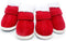 URBEST 2 Pairs Santa Red Christmas Puppy Shoes Boots, 5#