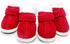 URBEST 2 Pairs Santa Red Christmas Puppy Shoes Boots, 5#