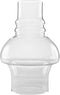 Light of Mine 3" X 7" Oil Lamp Replacement Hooded Chimney - Clear Borosilicate (3" x 7")