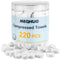 MEQHUO 220 Pcs Compressed Towels for Face, Mini Portable Compressed Towel Tablets, Disposable