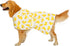 HDE Dog Bathrobe Super Absorbent Quick Drying Puppy Towel Wrap Coat Adjustable After Bath Robes with Hood for Dog Sizes