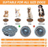 Soft Silicone Slow Feeder Dog Bowls Insert for Small, Medium, and Large Dogs, Compatible with Regular Bowls