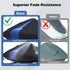 Jet Ski Cover Waterproof - 250D Trailerable PWC Cover Fits Yamaha Seadoo Kawasaki Boats with Two Air Vents