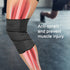 Knee Elastic Bandage Protection Sleeve - Knee Wraps, Gym Support Strap, One Size Fits All, 1 Piece