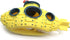 Yellow Submarine Style Bubble Maker Decoration for Fish Tank, Hiding Cave with Air Stone