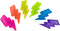 Gnawsome Spiky Lightning Bolt- Medium
