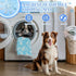 imiBBWQu Summer 27" 22" Cooling Pad Floral Birds Blue White Coolingdog Mat Washable Outdoor Pet Cooling Pad