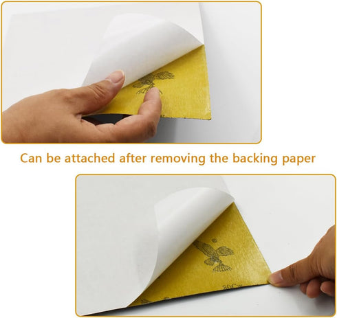 HAISENGO 10pcs 11 9 Inch, Dog Nail Scratch Board Sandpaper Replacement * Sandpaper Scratch Pad Self-Adhesive Sand Paper