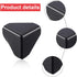 Gejoy 4 2 3 2 1.96 1.96 1.96 Inch Corner Guards Corner Protector of Cornhole Boards, Suitable for Between x or x ft