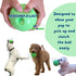 The Outdoor Optimist Bark N Bounce Interactive Dog Toys, 6.5in Ball for Large Dogs