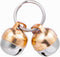 Beau's Bells 2 Extra Loud Pet Tracker Dog & Cat Bells | Handmade Copper | Save Birds & Wildlife (Small)
