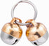 Beau's Bells 2 Extra Loud Pet Tracker Dog & Cat Bells | Handmade Copper | Save Birds & Wildlife (Small)