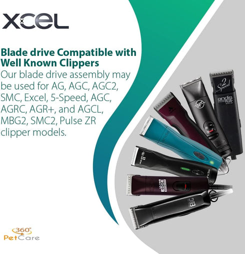 XCEL Lubricated Blade Drive Lever Replacement - 5 Pack for Pet Clipper