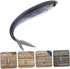 3D OUNONA Soft Bionic Fishing Lures Pair Lifelike Sinking Soft Plastic Baits for Sea Fishing Tuna Attractive Fake Bait