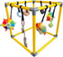 RAOPINGX Puppy Play Gym for Small Breed Dogs, Removable Hanging Toys with Bungee