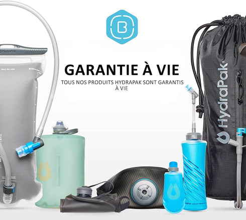 Hydrapak Seeker Collapsible Water Storage (2L/70oz) BPA & PVC Free Camping Hydration Reservoir Bag