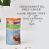 Feline Natural Freeze Dried Lamb Green Tripe Cat Food Supplement - Grain-Free High Protein Topper