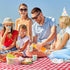 80" 60" 80x60 inch) K Y KANGYUN Outdoor Picnic Blankets, Extra Large Beach Blanket, Foldable Lightweight Waterproof