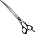 Fenice Peak 7.5'' Professional Curved Dog Grooming Scissors, Heavy Anti-Slip Black Handler, 440C Stainless Steel