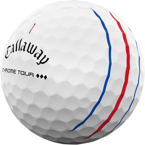 Chrome Tour Triple Diamond Golf Balls - Premium Performance