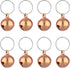 8 PCS Cat Bell for Dog Collar Charm, Loud Dog Training Bell with Pet Collar Accessories for Small Dogs & Cats (Rose