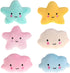 BOGEEL Fun Dog Interative Star Shaped Squeaky for Cat Teaser Soft Plush for Dogs Puppy Training