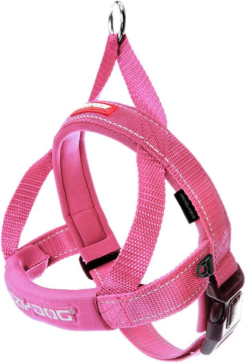 EzyDog Premium Quick Fit Adjustable Dog Harness Vest, Reflective Stitching, Perfect for Training and Walking (Small,