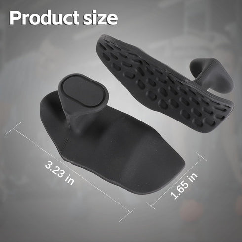 NiuMid Anti-Slip Workout Grips - Ergonomic Rubber Hand Protector Gloves for Weight Lifting, Pull-Ups, Gym Training