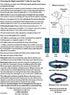 Lupine Large Dog Collar 3/4" wide Petunias design Adjusts from 15" to 25"