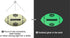 Holographic Luminous Light Up Reflective Football, Glowing in The Dark, Great Toy Gifts for Boys, Kids, Men
