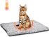 Nobleza Self Heating Cat Bed - Super Soft Thermal Dog Crate Bed Mat for Sleeping - Washable Anti-Slip Self Warming Pet