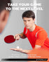 Ping Pong Paddle with Carbon Technology, Performance-Series Table Tennis Racket for Professional Play