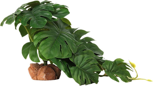 WOLEDOE Reptile Plants for Terrarium, Ball Python Tank Decor Accessories fit Bearded Dragon