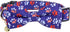 American Flag Dog Collar with Removable Cute Bow Tie Adjustable Patriotic 4th of July Pet Collars Independence Day Small