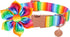 DOGWONG Cotton Pride Dog Collar, Rainbow LGBTQ Collar for Small Medium Large Dogs