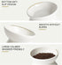 Elevated Tilted Cat Bowl - Ceramic Raised Food Dish for Cats and Small Dogs, 6 Inches, 10 Oz, Anti Vomit, White