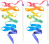 Sarah's Silks Rainbow Streamer - 8' Long Ribbon Wand for Kids Pretend Play, Dance, Gymnastics Party Favors