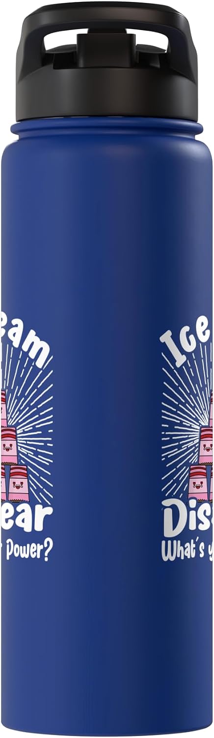 Ice Cream Lover Themed Gifts Accessories & Stuff I Make Ice Cream Disappear Superpower for Ice Cream Lovers Stainless