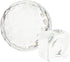 Juvale Crystal Golf Trophy Award - 2 in Clear Crystal, Display Stand Base & Presentation Gift Box