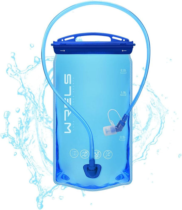 Hydration Bladder, 1L/1.5L/2L/3L Water Reservoir for Hydration Pack, BPA-Free Leakproof for Hiking and Camping
