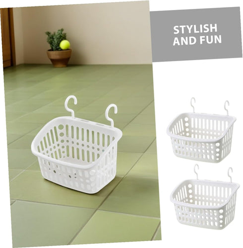 4pcs Hammock Abaodam Small Animal Hanging Storage Basket Cage Accessory Large Rectangular Gray White Hamster Sugar